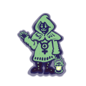 Telephorus Glow-In-The-Dark Sticker